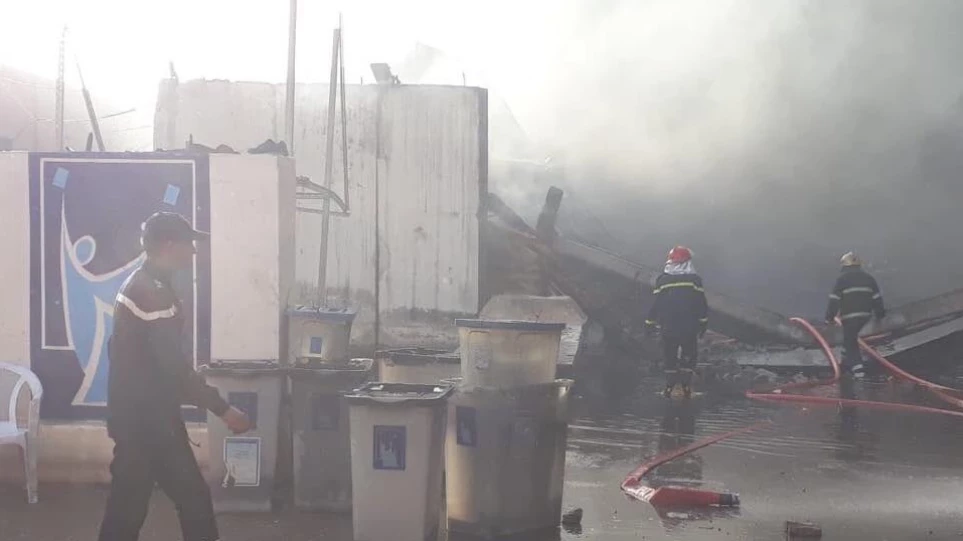 Ύποπτη φωτιά σε αποθηκευτικό χώρο στο Ιράκ – Εκεί φυλάγονταν κάλπες από τις πρόσφατες εκλογές